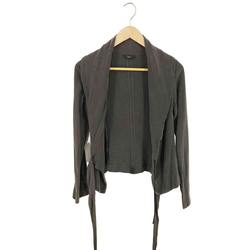バジュラ bajra シルク100 ショールカラー デザインカーディガン レディース ONE SIZE