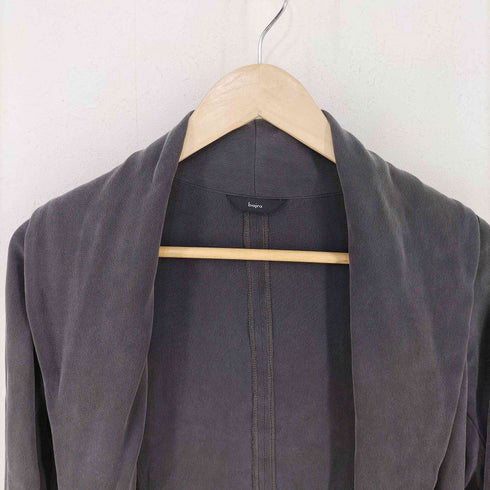 バジュラ bajra シルク100 ショールカラー デザインカーディガン レディース ONE SIZE