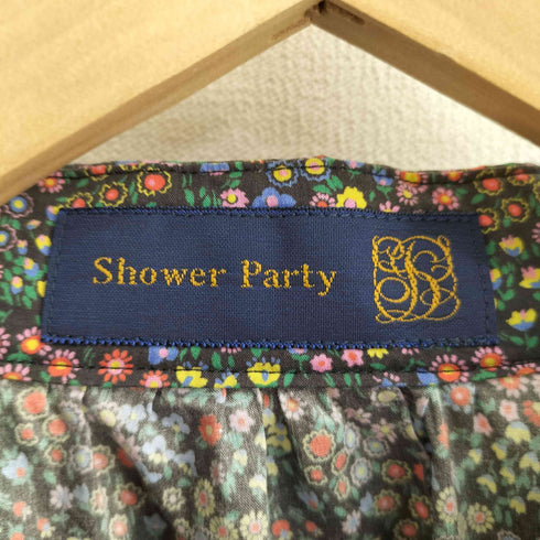 シャワーパーティ shower party マルチカラー花柄シャツ レディース JPN:1
