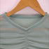 メゾンスペシャル MAISON SPECIAL See-through Shirring Top レディース FREE