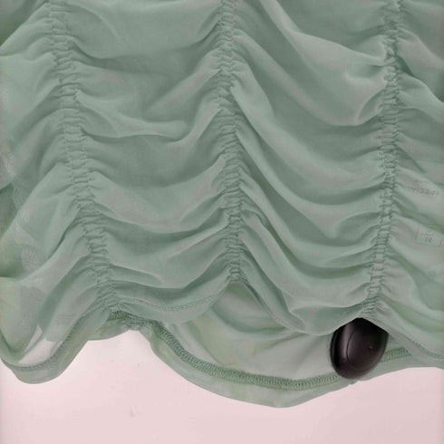 メゾンスペシャル MAISON SPECIAL See-through Shirring Top レディース FREE