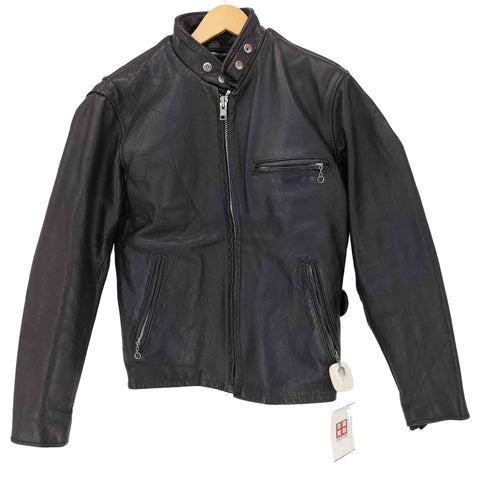 ショット Schott 90S 641 シングル ライダースジャケット ボアライナー付き メンズ US:36