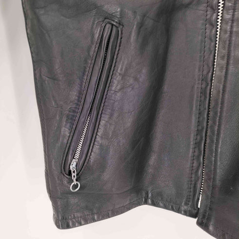 ショット Schott 90S 641 シングル ライダースジャケット ボアライナー付き メンズ US:36
