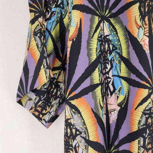 ワコマリア WACKO MARIA レーヨン100 総柄 S/S アロハシャツ メンズ JPN:XL
