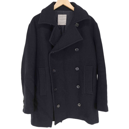 ヨウジヤマモト Yohji Yamamoto 03AW メルトンピーコート メンズ JPN:2