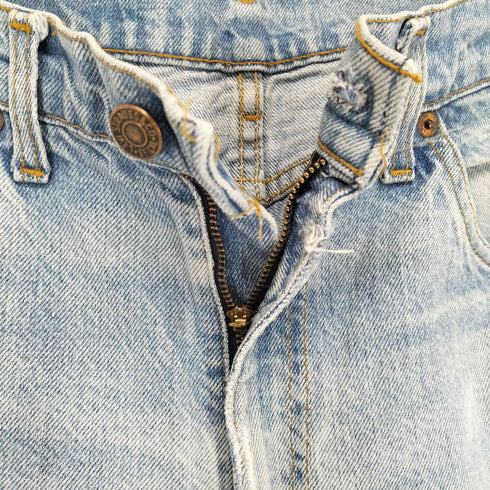 リーバイス Levis 白タブ ボタン裏520 ジッパーフライ テーパードデニムパンツ メンズ