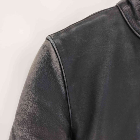 バンソン VANSON USA製 シングルライダース メンズ US:34