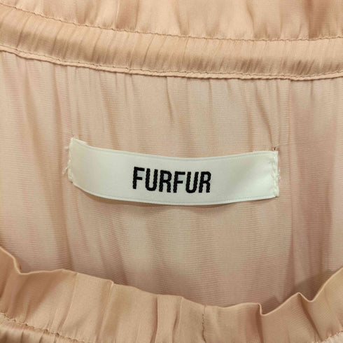 ファーファー furfur ギャザー フリル ワンピース レディース F