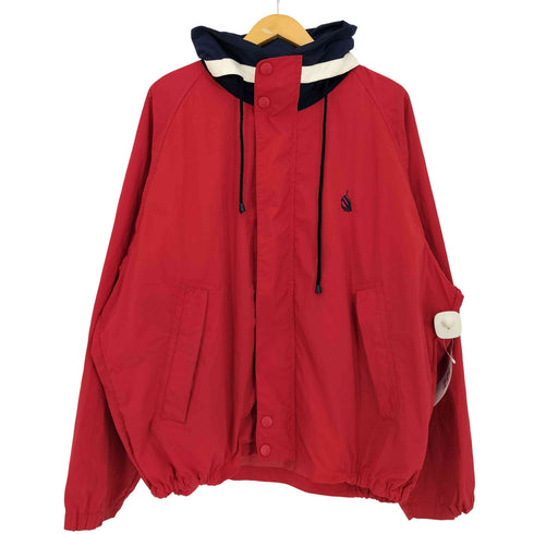 ノーティカ NAUTICA 90S 小文字タグ 裏地メッシュ パッカブル ナイロンジャケット メンズ import:XL