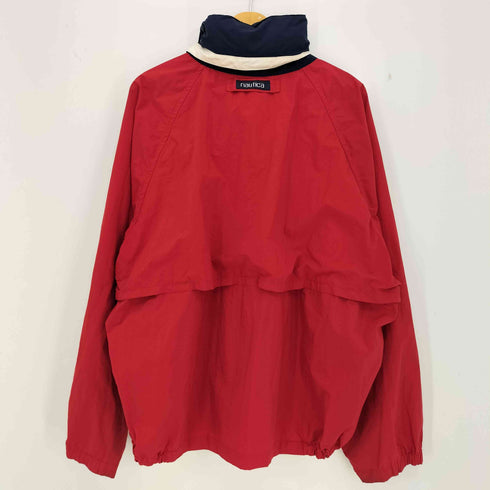 ノーティカ NAUTICA 90S 小文字タグ 裏地メッシュ パッカブル ナイロンジャケット メンズ import:XL