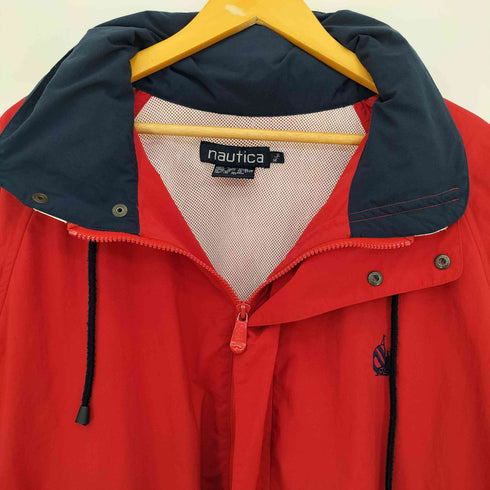ノーティカ NAUTICA 90S 小文字タグ 裏地メッシュ パッカブル ナイロンジャケット メンズ import:XL
