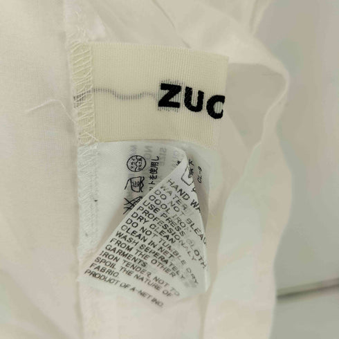 ズッカ ZUCCa フロントデザイン ノースリーブシャツワンピース レディース JPN:XL