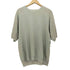 ユナイテッドアローズグリーンレーベルリラクシング UNITED ARROWS green label relaxing 25SS ペーパー ハーフミラノ ニット クルーネック 半袖Tシャツ メンズ JPN:M