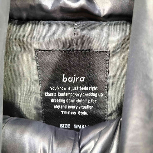 バジュラ bajra ニット切替 ボリュームネック ダウンジャケット レディース JPN:S