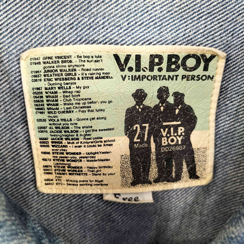 V.I.P BOY デニムトラッカージャケット メンズ FREE