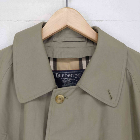 バーバリーズ BURBERRYS MADE IN ENGLAND 裏地ノヴァチェックステンカラーコート メンズ