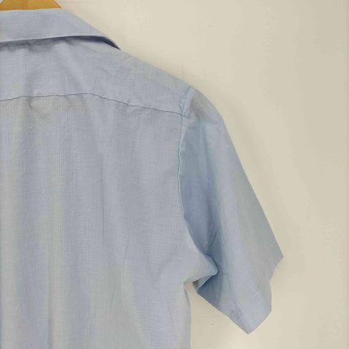 ユーエスアーミー U.S. ARMY DURABLE PRESS SHORT SLEEVE SHIRT ポリ コットン ショート スリーブ 開襟 オープンカラー ミリタリー シャツ メンズ 16