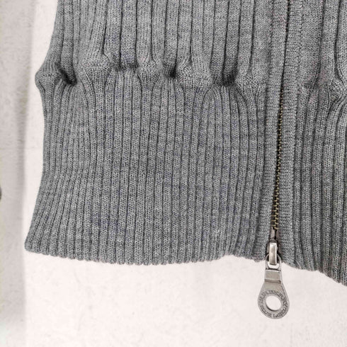 バーバリーブルーレーベル BURBERRY BLUE LABEL ウールリブニットパーカー レディース EUR:38