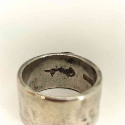 TADY&KING SILVER×K18 GPウルフ 平打ちリング レディース 9号
