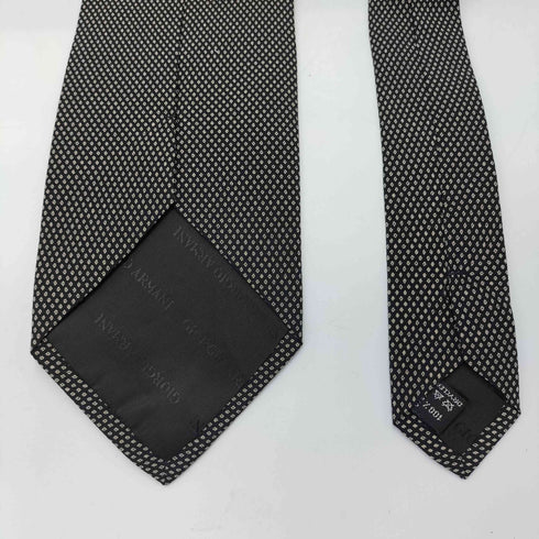 ジョルジオアルマーニ Giorgio Armani 80S イタリア製 CLASSICO 総柄 シルク ネクタイ メンズ