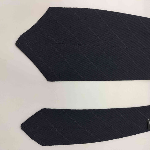 ジョルジオアルマーニ Giorgio Armani 90S イタリア製 白タグ CRAVATTE ストライプ トラッド シアー ネクタイ メンズ