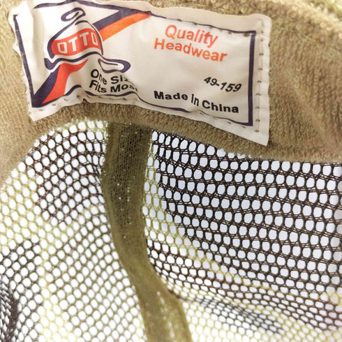 オット otto カモフラ メッシュトラッカーキャップ メンズ