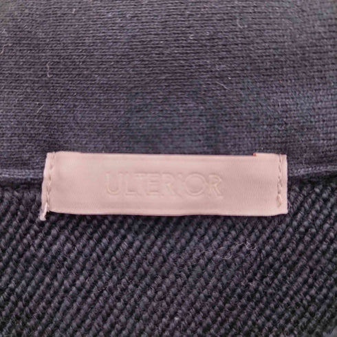 アルテリア ULTERIOR 25SS FADED SILKY TERRY RW HALF ZIP P/O フェード シルキー テリー リバースウィーブ ハーフジップ スウェット プルオーバー メンズ JPN:5