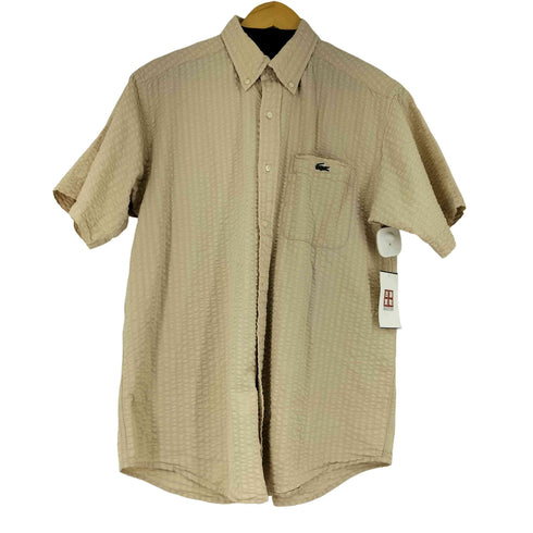 ラコステ LACOSTE シアサッカー S/S BDシャツ メンズ JPN:3