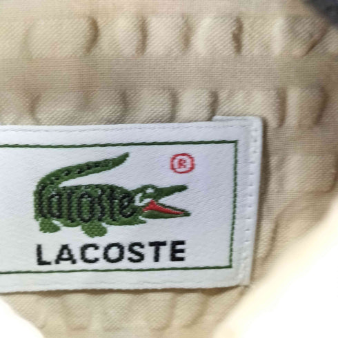ラコステ LACOSTE シアサッカー S/S BDシャツ メンズ JPN:3
