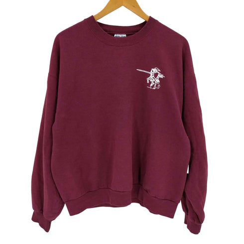 ジャージーズ JERZEES 90s 騎士プリントクルーネックスウェット メンズ import:L
