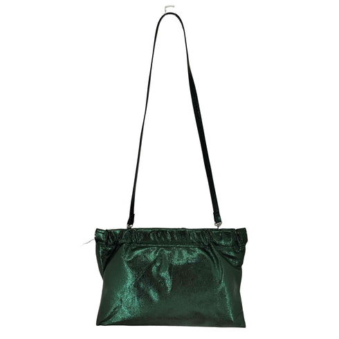 ザラ ZARA メタリック 2WAY ショルダーバッグ レディース