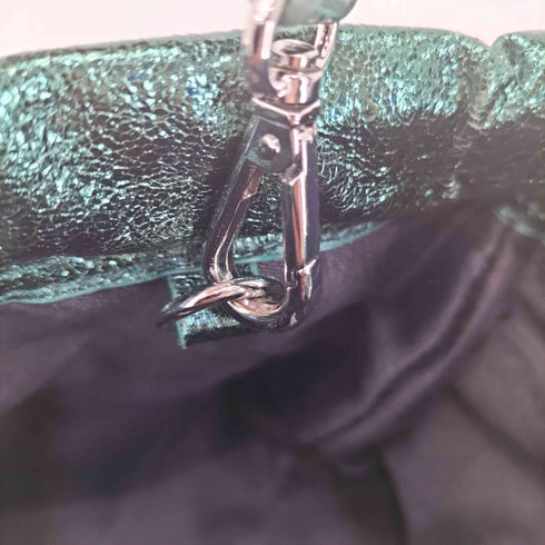 ザラ ZARA メタリック 2WAY ショルダーバッグ レディース