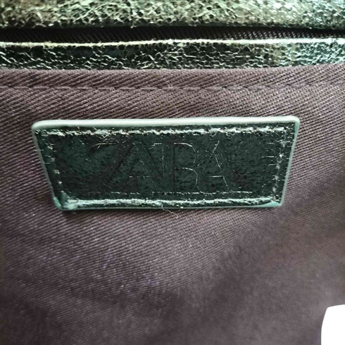 ザラ ZARA メタリック 2WAY ショルダーバッグ レディース