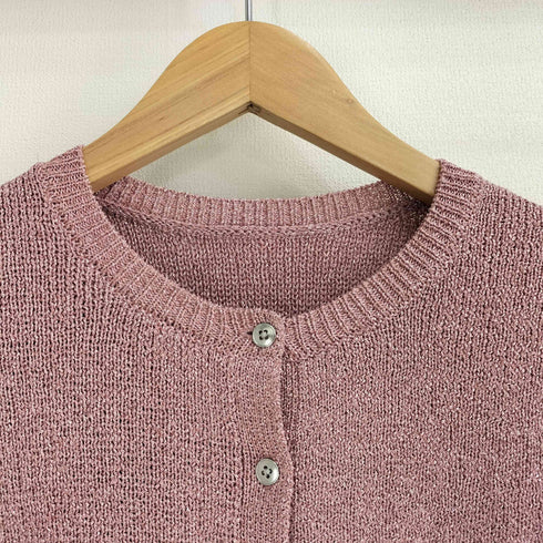 センスオブプレイス SENSE OF PLACE 25SS グリッターカーディガン レディース ONE SIZE