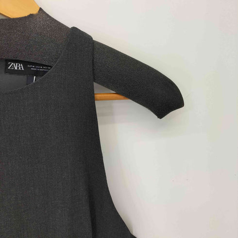 ザラ ZARA PLEATED HALTER MINI DRESS レディース import:M