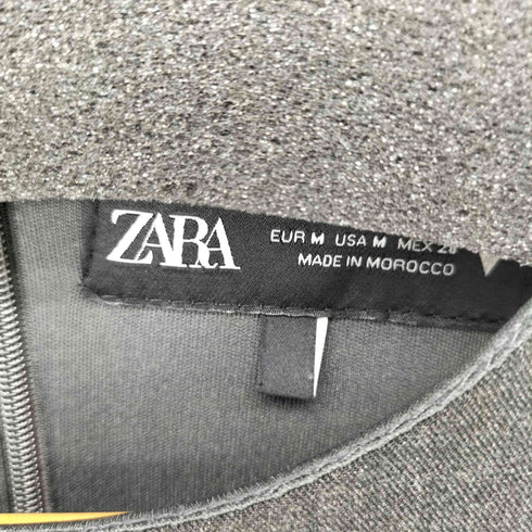 ザラ ZARA PLEATED HALTER MINI DRESS レディース import:M