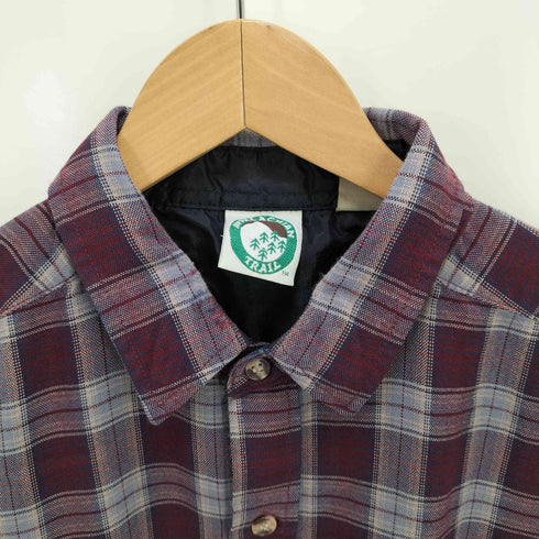APPALACHIAN TRAIL 90S フラップポケット チェック アクリル L/S シャツ メンズ import:L