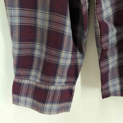 APPALACHIAN TRAIL 90S フラップポケット チェック アクリル L/S シャツ メンズ import:L