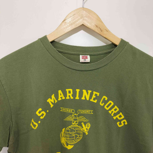 ヘインズ Hanes ロゴプリント ショートスリーブクルーネックTシャツ メンズ import:S
