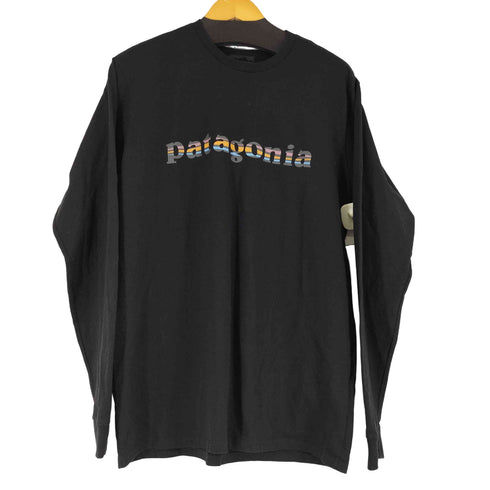 パタゴニア patagonia ロングスリーブ 73 テキスト ロゴ レスポンシビリティー メンズ import:M