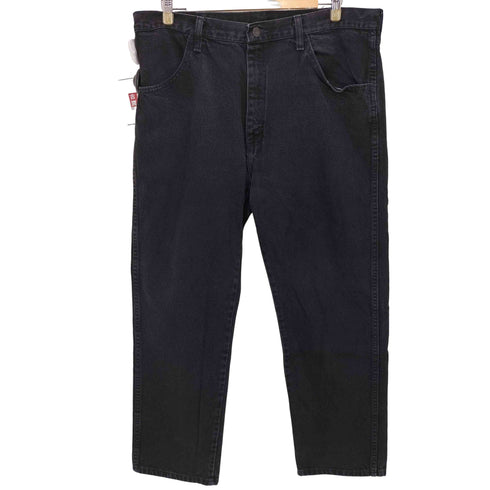 ラスラー RUSTLER 00S メキシコ製 05107 ジップフライ ブラック デニム パンツ メンズ 38 x 29