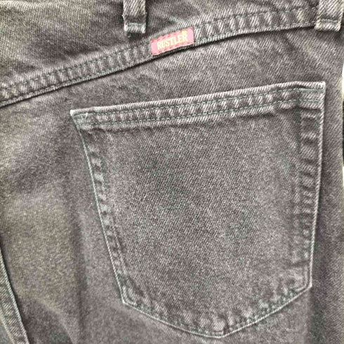 ラスラー RUSTLER 00S メキシコ製 05107 ジップフライ ブラック デニム パンツ メンズ 38 x 29