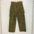 フレンチアーミー FRENCH ARMY 40-50s フランス軍 M-47 前期 コットンツイル カーゴパンツ メンズ 43 L