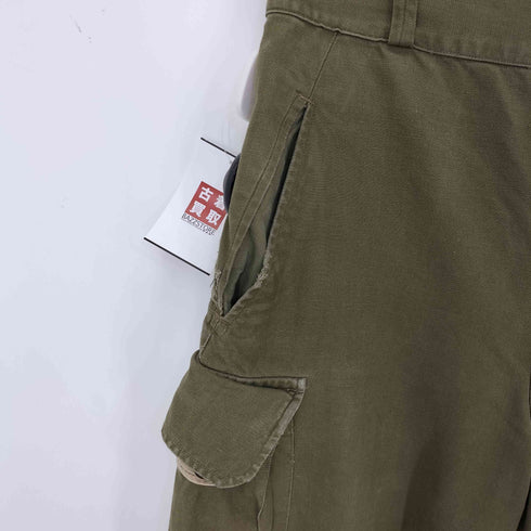 フレンチアーミー FRENCH ARMY 40-50s フランス軍 M-47 前期 コットンツイル カーゴパンツ メンズ 43 L