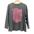 CRaFT HIRO フラワー刺繍 L/S クルーネックTシャツ メンズ F