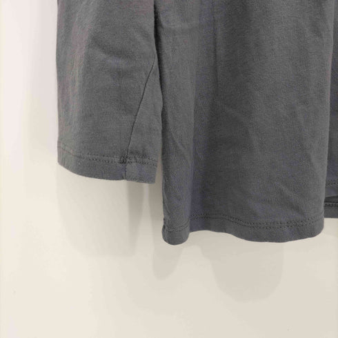 CRaFT HIRO フラワー刺繍 L/S クルーネックTシャツ メンズ F