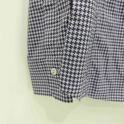 アクアスキュータム AQUASCUTUM 総柄 L/S レギュラーカラー シャツ レディース 10