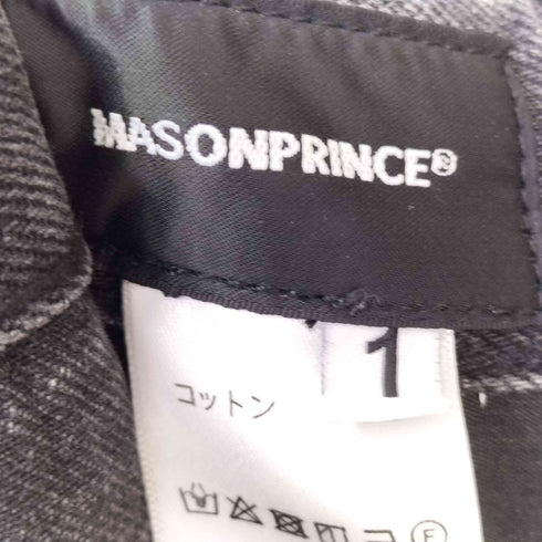 MASONPRINCE テーパードデニムパンツ メンズ JPN:1