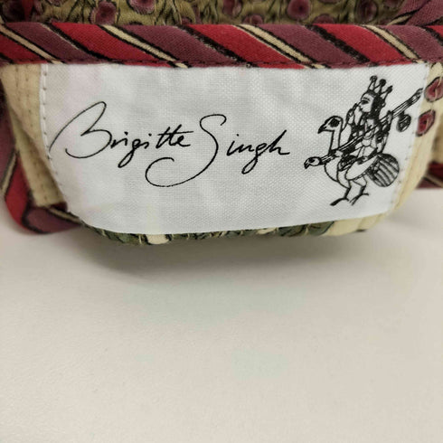 Brigitte Singh ブリジット・シン ブロックプリント キルティング 果実柄 コインケース 小物入れ レディース