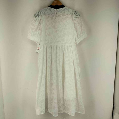 s/s カットワーク ワンピース レディース